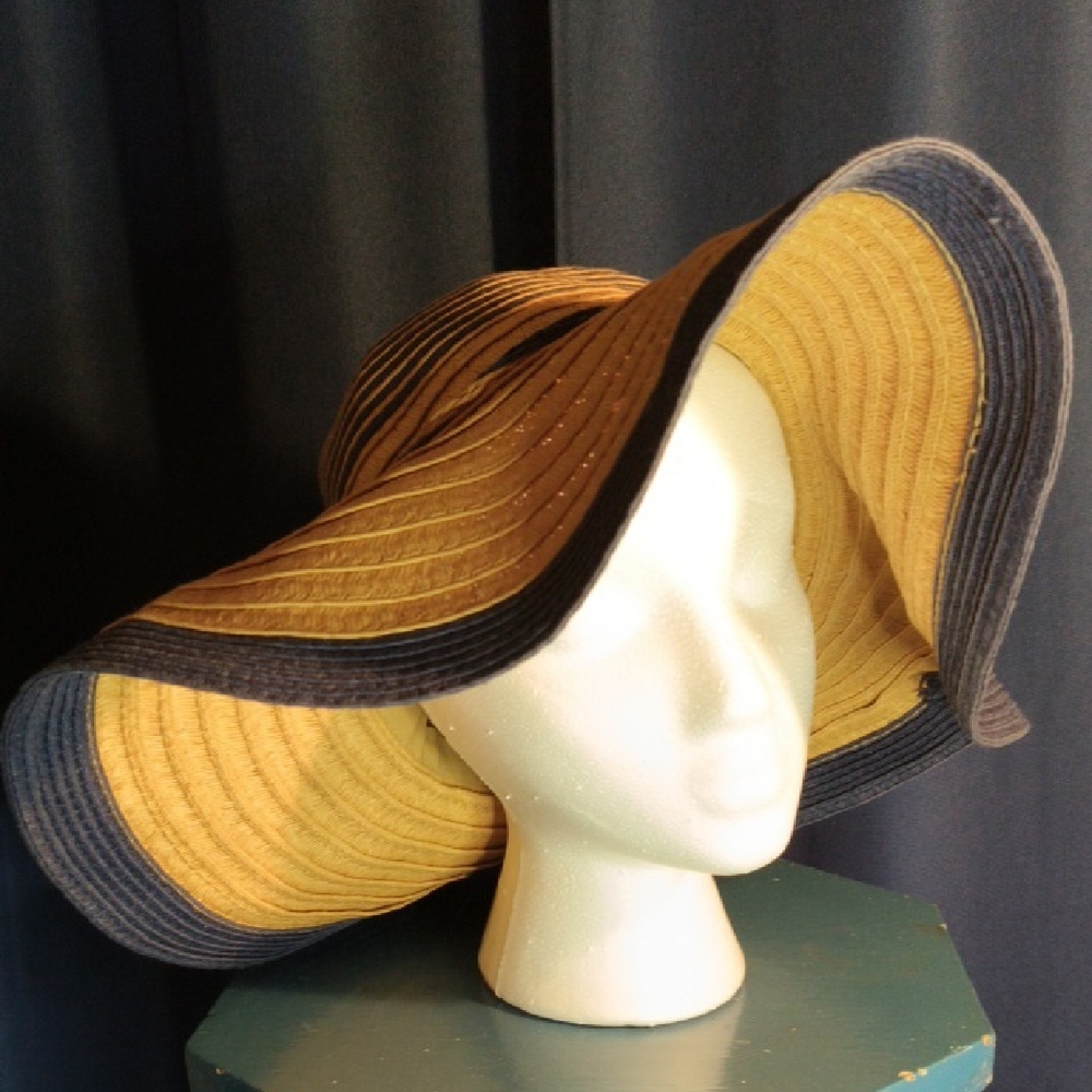 Panama Jack 100% Paper One Size Wide Brim Hat